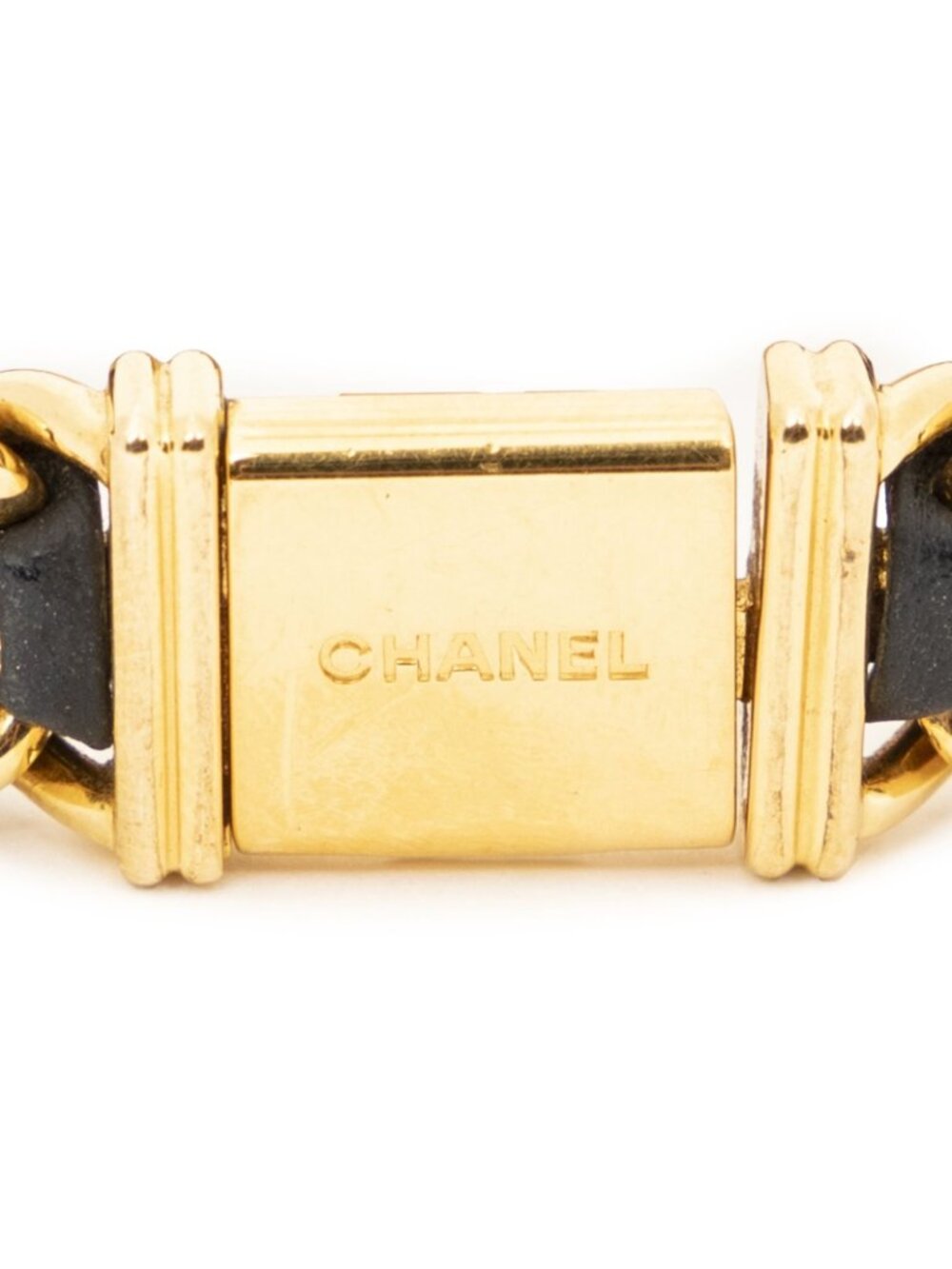 ★SOLD★ Chanel Premier Black Gold Plated Watch - Picture 4 of 5